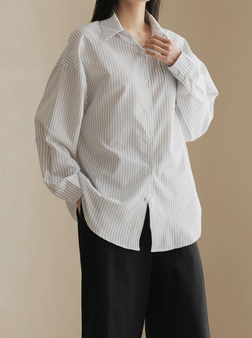 Maricel Stripe Shirt T11712