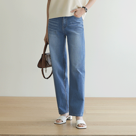 No-preservation Straight Long Pants P6245