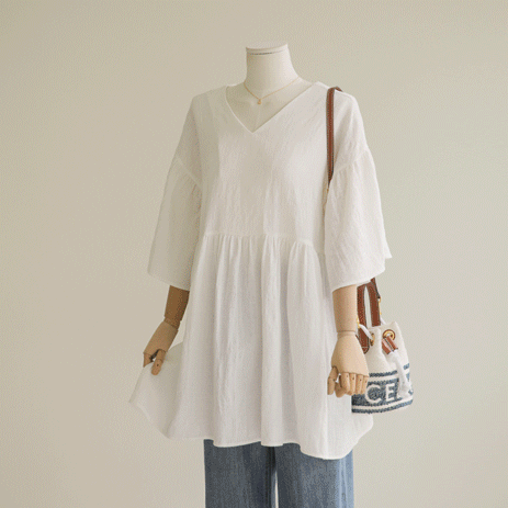 Romey Long Blouse T10117