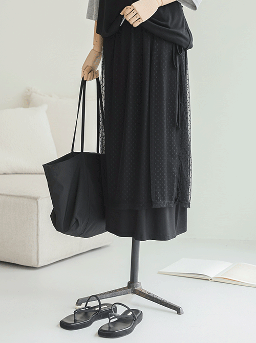 Irina layered Rong skirt SK2856
