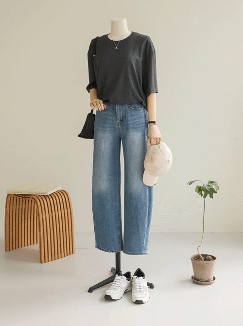 Sorina Relaxed Straight Long Pants P7352
