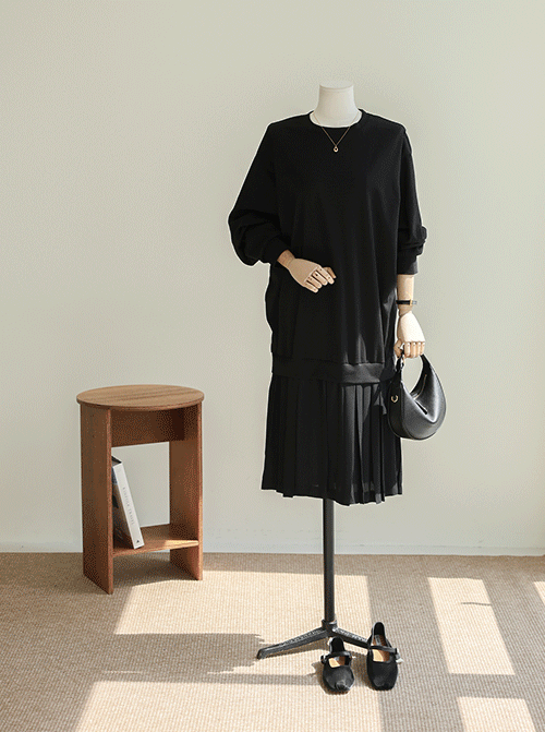 Poami Pleats One Piece D7945