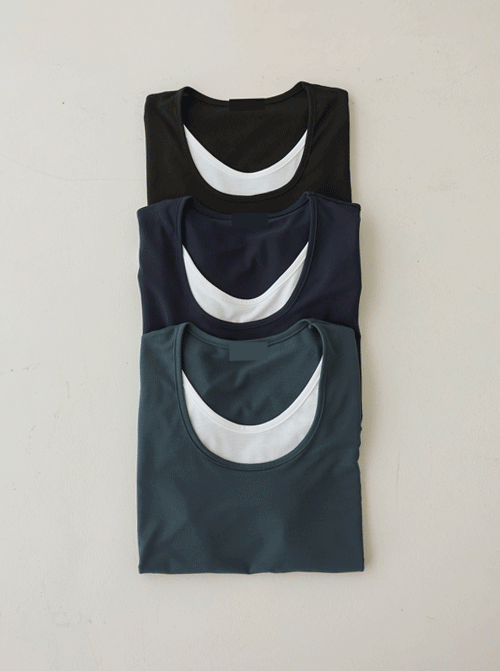 Anna Ron layered Short T shirts T11805