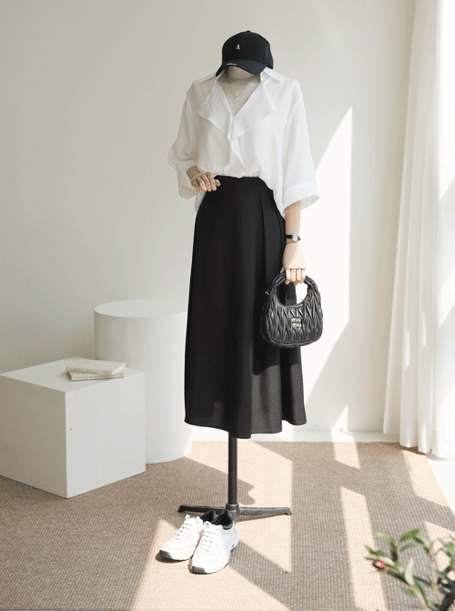 Chera Pintuck Skirt SK2865