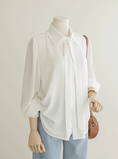 Nomara Frill Collar Blouse T11872