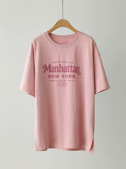 Topper Slit Short T-shirts T11885