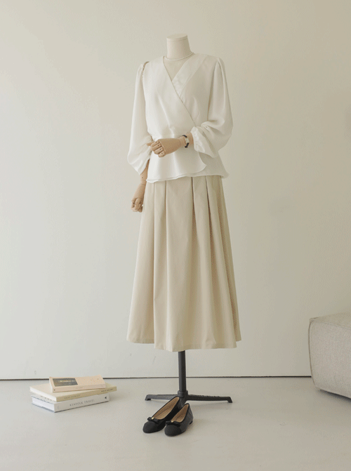 Gitecell Pintuck Rong skirt SK2869