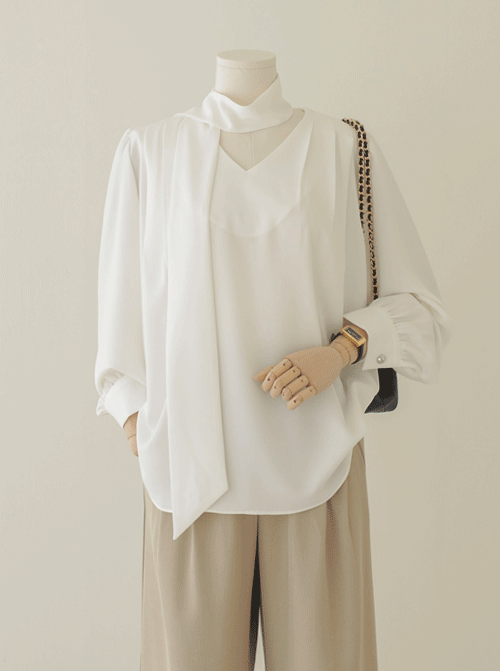 Tisis Tie Blouse T11877