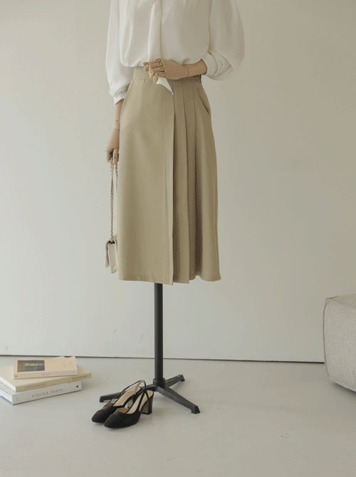 Febaon Pintuck Skirt SK2867