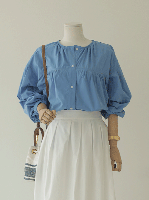 Habina Shirring Blouse T11844