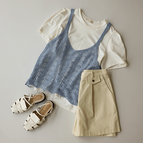 Leena Linen Bustier K3228