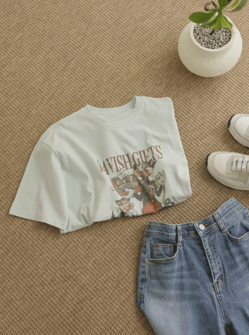 Oh my, short-sleeve T-shirt T11973