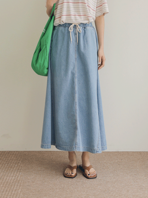 Shopee Me Denim Rong skirt SK2879