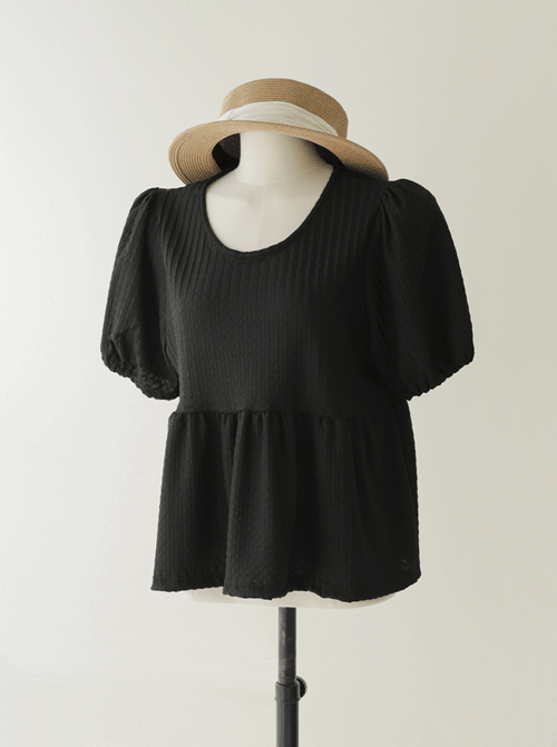 Keshira Puff Blouse T12104