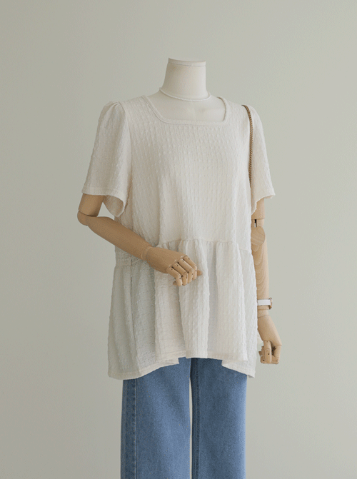 Pomer Shirring Blouse T12164