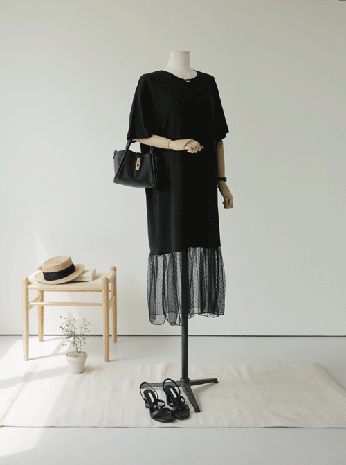 Viker Sheer Color Block One Piece D8032