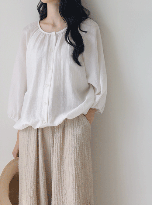 Rosieu Linen Blouse T10625