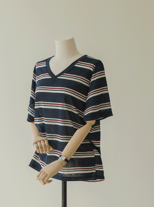 Nokami Linen Short T shirts T12221