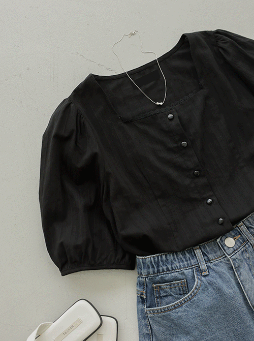 Enabi Square Neck Blouse T12300