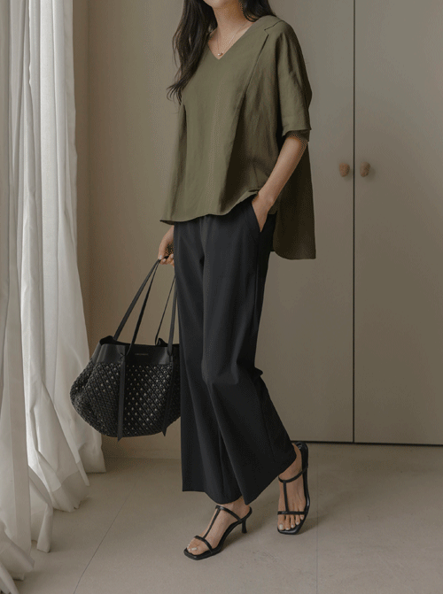Obart Linen Blouse T12481