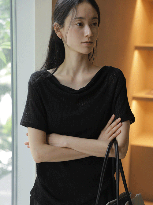 Etora Linen Short T-shirts T12541