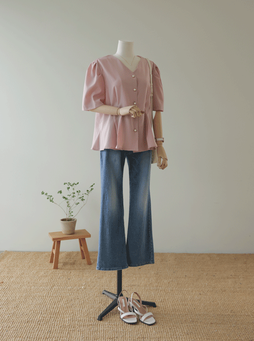 Rapicel Pintuck Blouse T12619