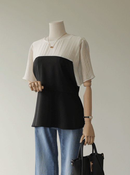 Teniro color combination Blouse T12620