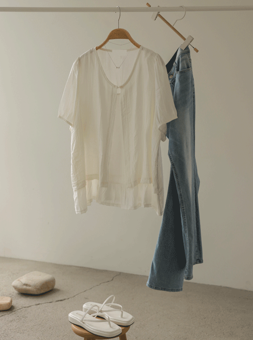 Chojera layered Blouse T12625