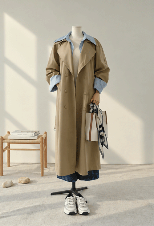 Hajomi Layered Coat Y188