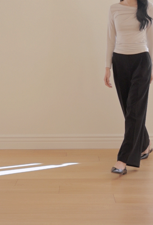 Mochi Wide Slacks Z432