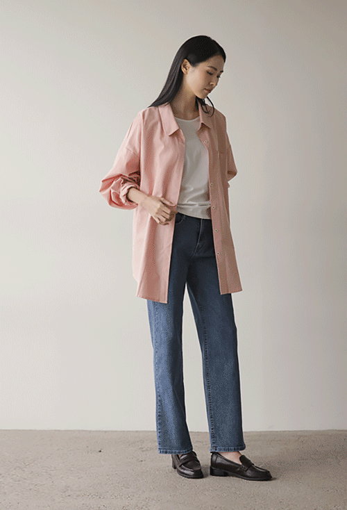 Ginada Patch Long Shirt T7047