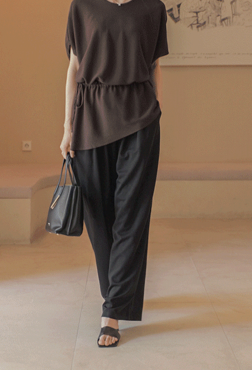 Nahori Relaxed Straight Long Pants Y33