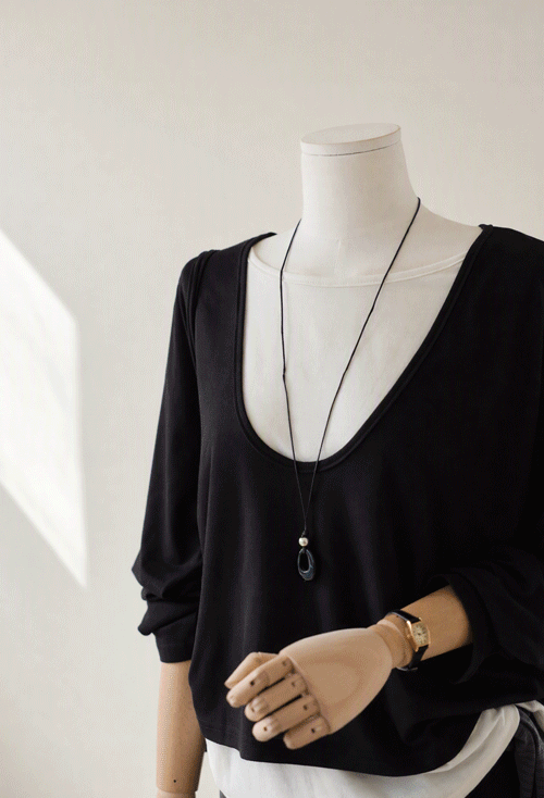 Mezzaron layered T-shirt T12844