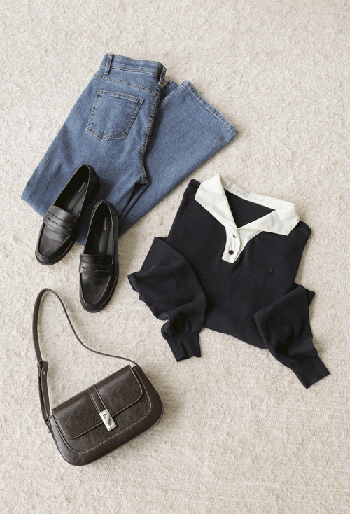 Nijacell Wool Collar knitwear K4387