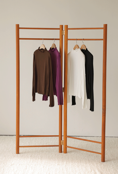 Lasore Half-Neck Wool T-Shirt T13071