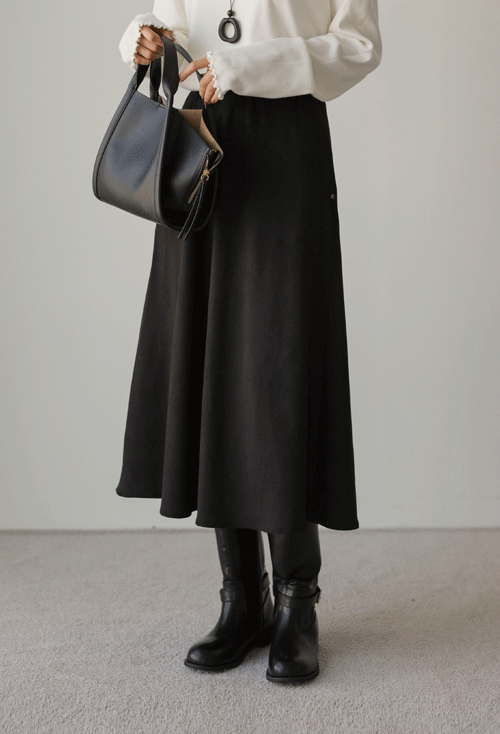 Hebodi Suede Skirt SK2961