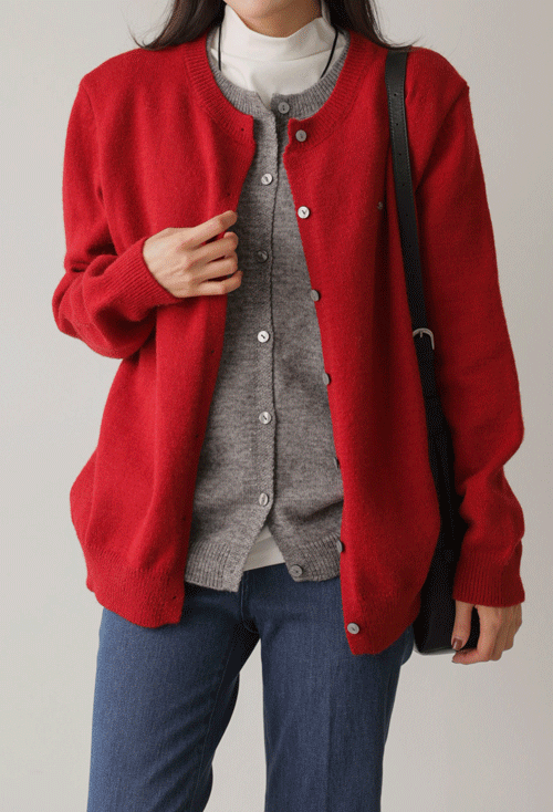 Billuon layered Cardigan C2810