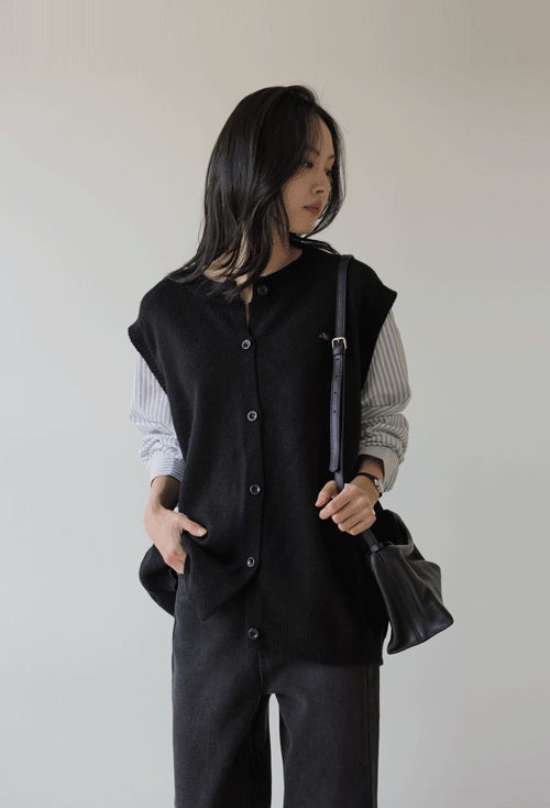 Moeri layered Cardigan C2812