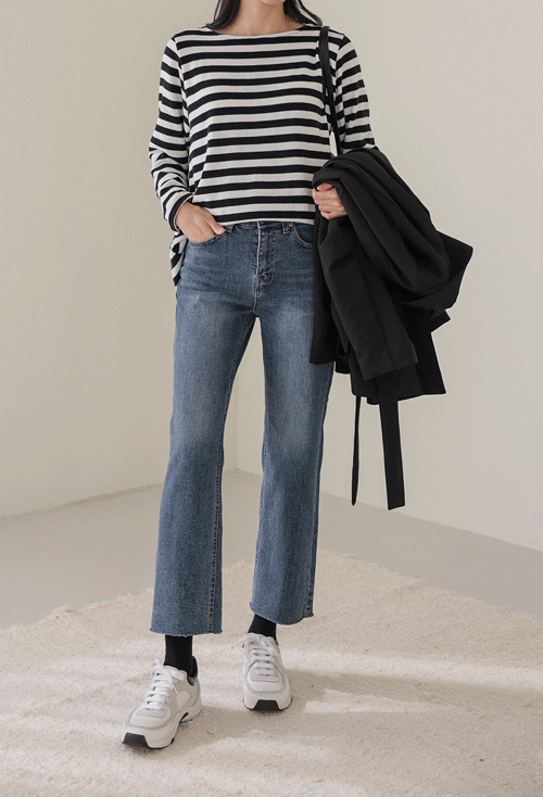 Melovy Striped T-shirt T13093