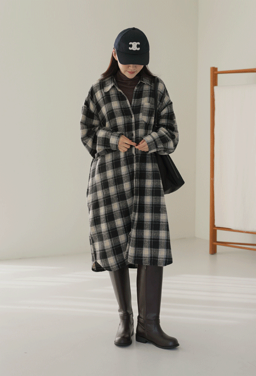 Copena Check One Piece D8313